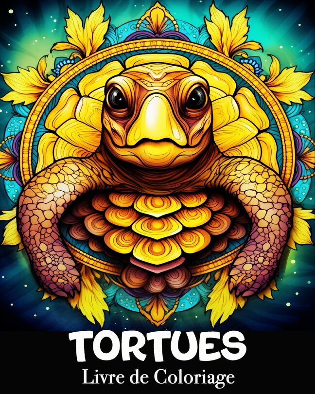 Front cover_Tortues Livre de Coloriage