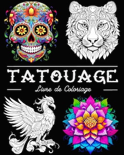 Couverture_Tatouage Livre de Coloriage