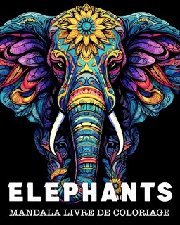 Front cover_Elephant Livre de Coloriage