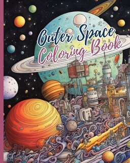 Couverture_Outer Space Coloring Book For Kids