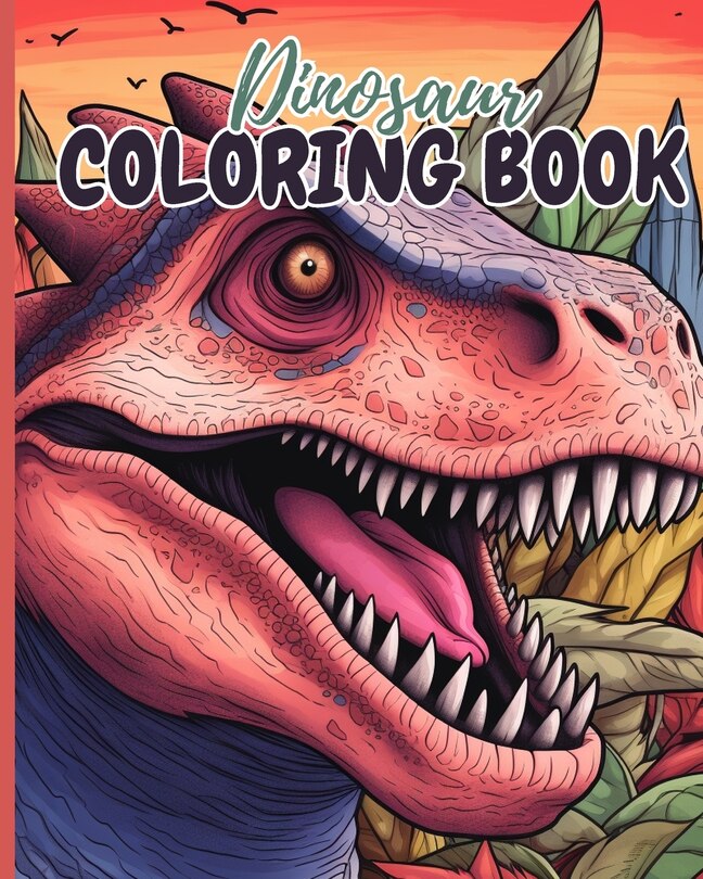 Couverture_Dinosaur Coloring Book