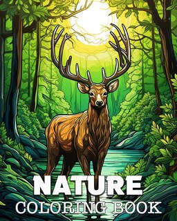 Front cover_Nature Coloring Book
