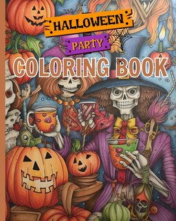 Couverture_Halloween Party Coloring Book