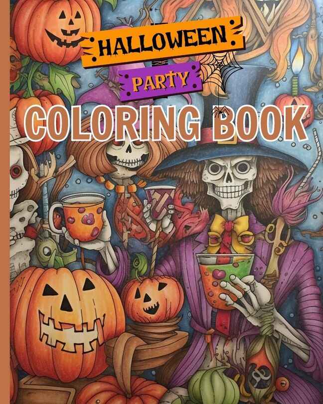 Couverture_Halloween Party Coloring Book