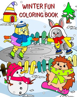 Couverture_Winter Fun Coloring Book
