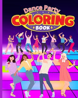 Couverture_Dance Party Coloring Book