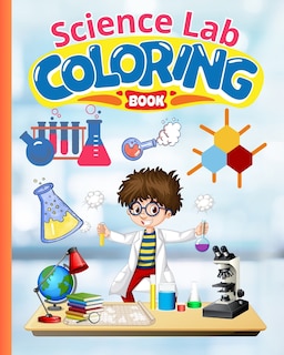 Front cover_Science Lab Coloring Book