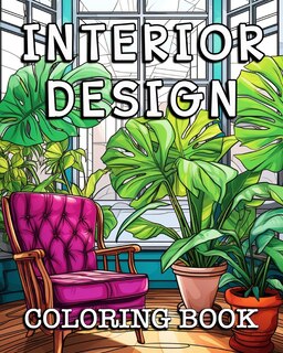 Front cover_Interior Design Coloring Book