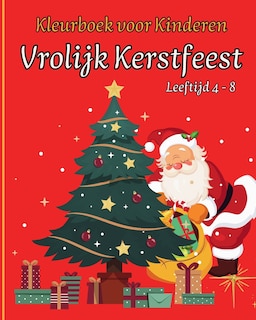 Front cover_VROLIJK KERSTFEEST - Kleurboek voor Kinderen