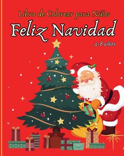 Couverture_FELIZ NAVIDAD - Libro de Colorear para Niños