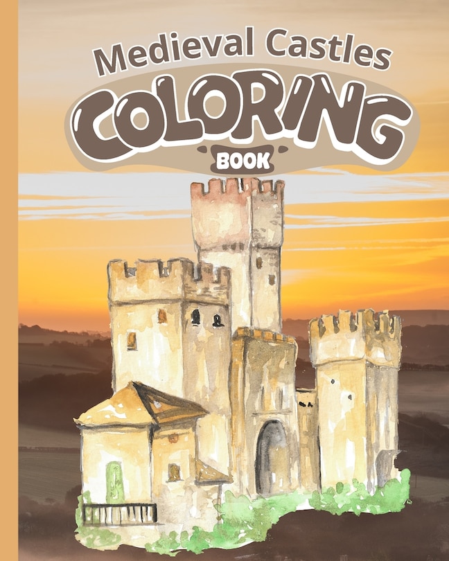 Couverture_Medieval Castles Coloring Book