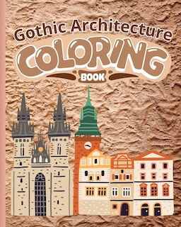 Couverture_Gothic Architecture Coloring Book