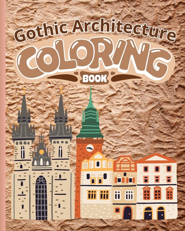 Couverture_Gothic Architecture Coloring Book