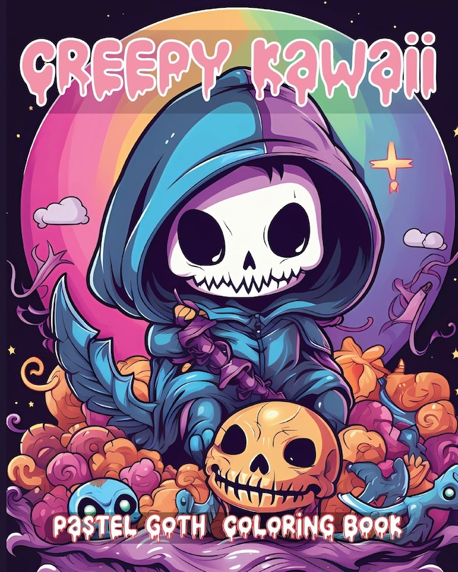 Front cover_Creepy Kawaii Coloring Book