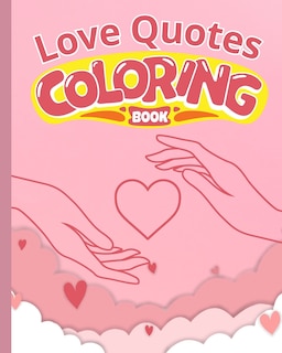 Front cover_Love Quotes Coloring Book For Couples