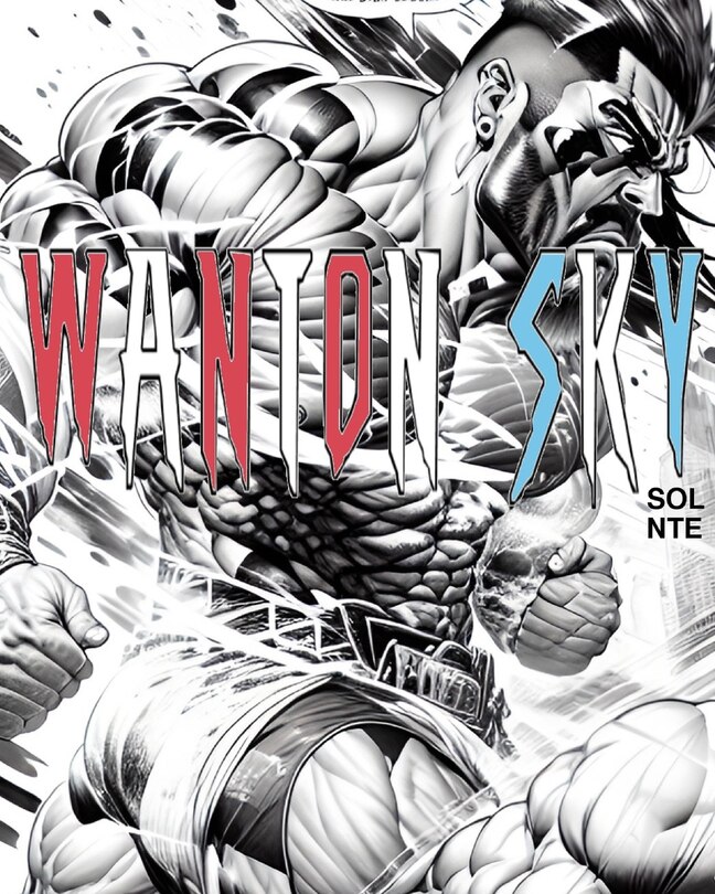 Front cover_Wanton Sky Trash Battle Comic