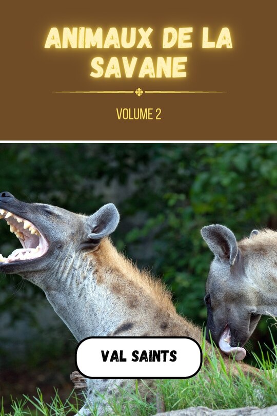 Front cover_Animaux de la savane volume 2