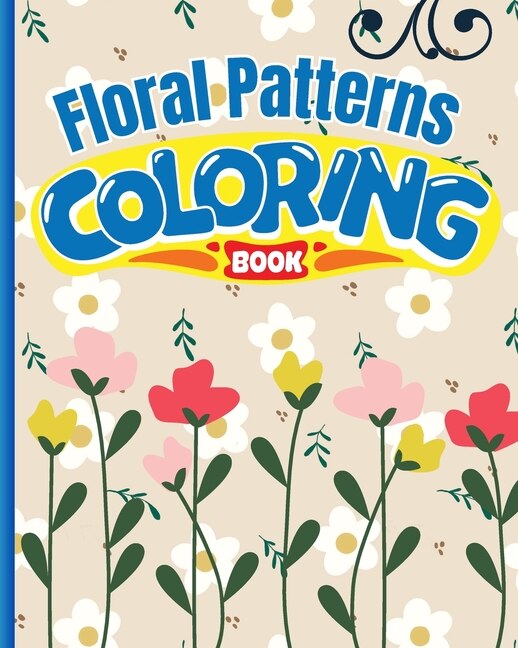 Couverture_Floral Patterns Coloring Book