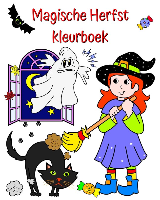 Front cover_Magische Herfst, kleurboek