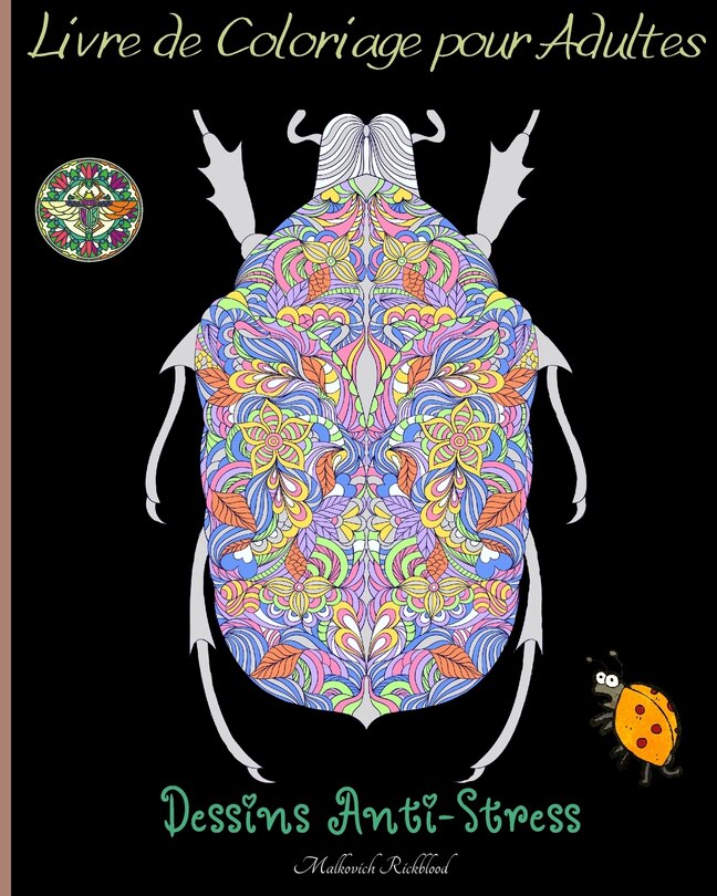 Couverture_Livre de Coloriage pour Adultes pour Soulager le Stress