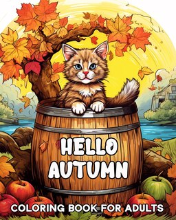Front cover_Autumn Coloring Book for Adults