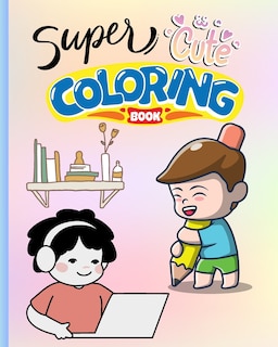 Front cover_Super Cute Coloring Book