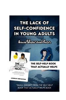 Front cover_The Lack Of Self-Confidence In Young Adults