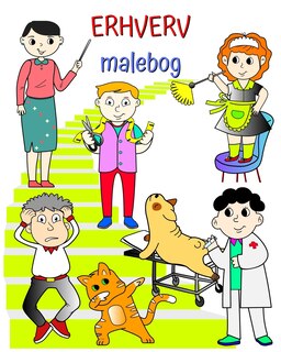 Front cover_Erhverv, malebog