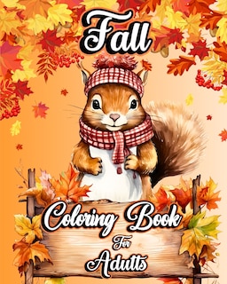 Couverture_Fall Coloring Book for Adults