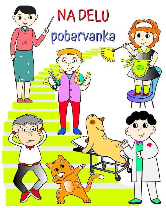 Couverture_Na delu, pobarvanka