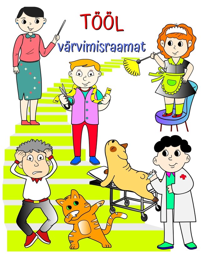 Front cover_Tööl, värvimisraamat