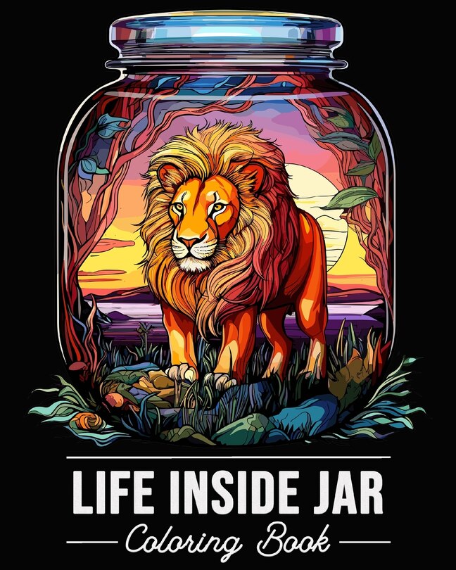 Couverture_Life Inside Jar Coloring Book