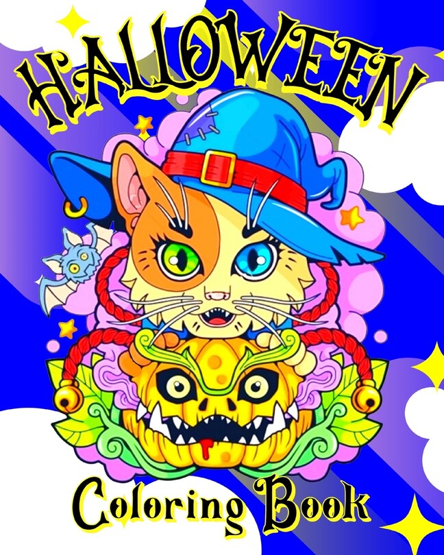 Front cover_Halloween Coloring Book