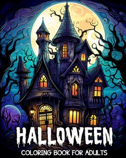 Couverture_Halloween Coloring Book for Adults