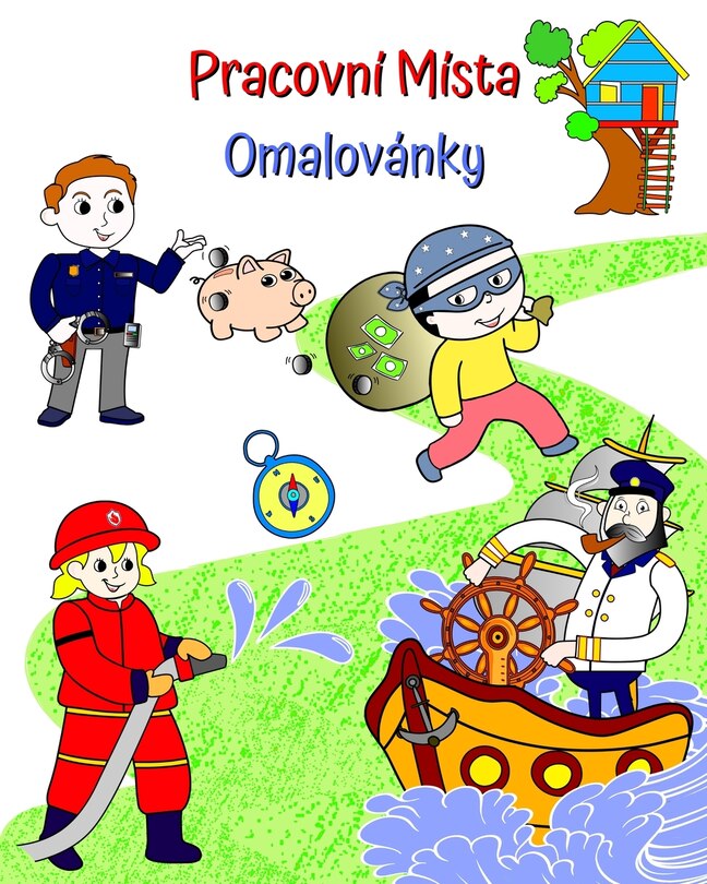 Couverture_Pracovní Místa Omalovánky