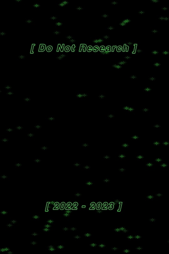 Couverture_Do Not Research 2022-2023