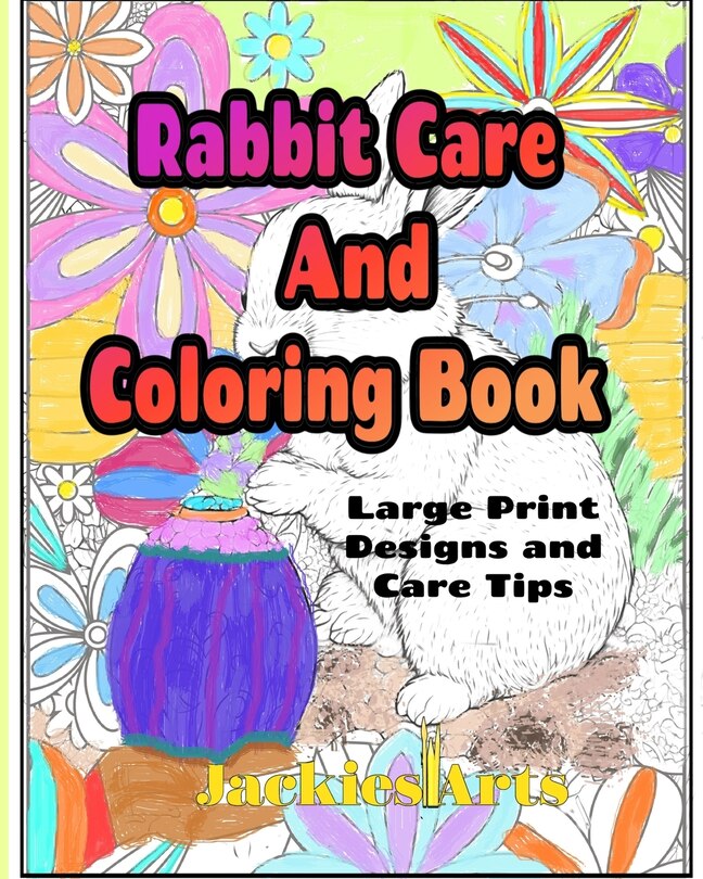 Couverture_Rabbit Care And Coloring Book