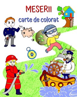 Front cover_Meserii carte de colorat