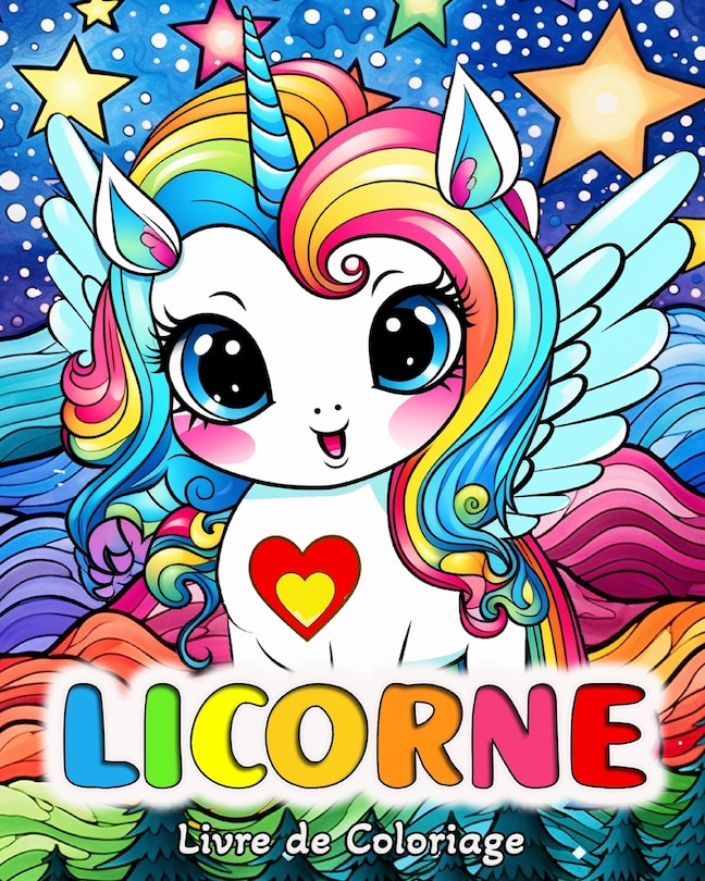 Couverture_Livre Coloriage Licorne