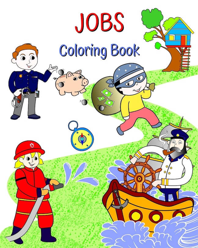 Front cover_Jobs Coloring Book