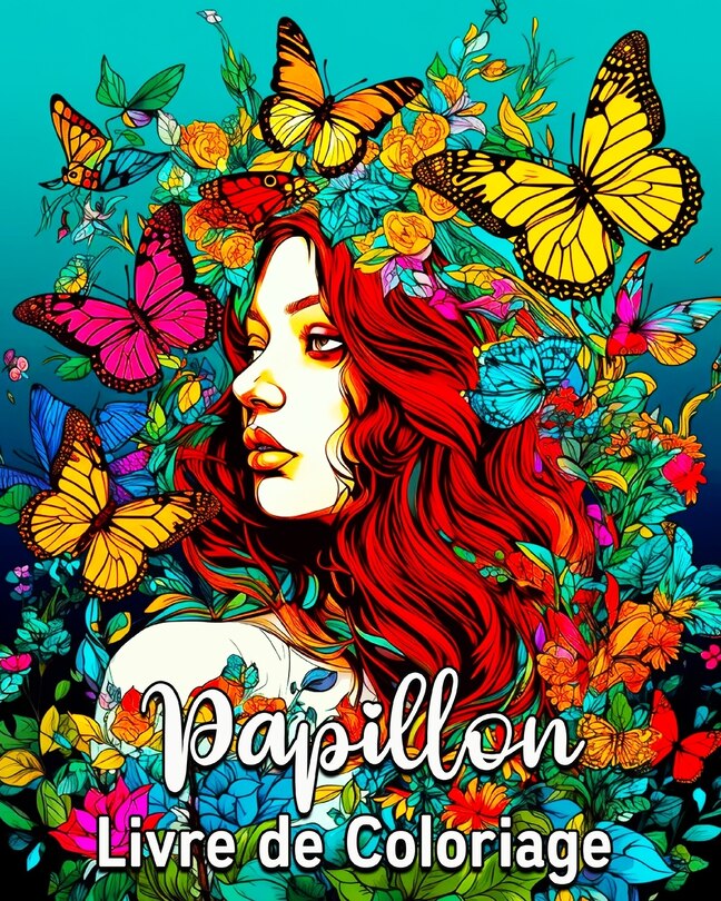 Front cover_Papillon Livre de Coloriage
