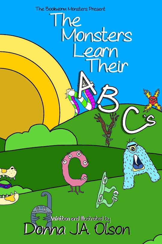 Front cover_The Monsters Learn Their ABCs