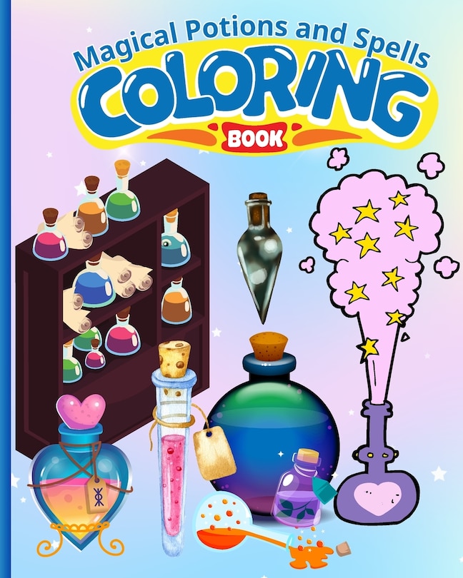 Couverture_Magical Potions and Spells Coloring Book For Kids