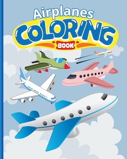 Couverture_Airplanes Coloring Book For Kids