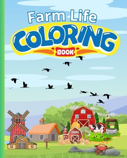 Couverture_Farm Life Coloring Book For Kids
