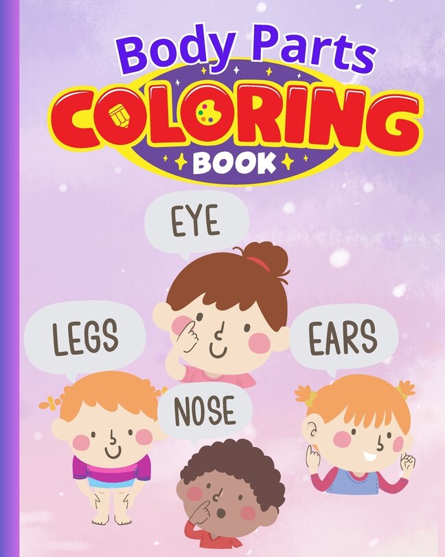 Couverture_Body Parts Coloring Book For Kids