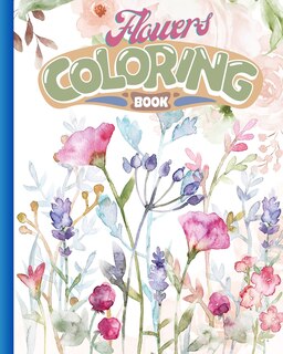Front cover_Flowers Coloring Book