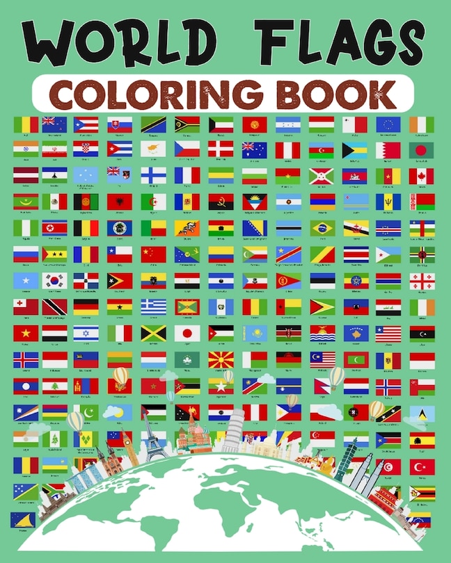Couverture_World Flags Coloring Book