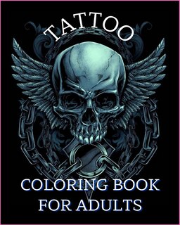 Couverture_Tattoo Coloring Book For Adults