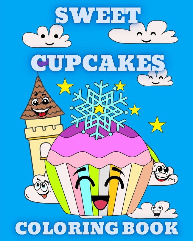 Couverture_Sweet Cupcakes Coloring Book